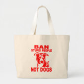 PITBULL GROTE TOTE BAG (Voorkant)