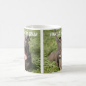 Pitbull in de gras koffiemok (Center)