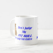 PITBULL JUDGMENT KOFFIEMOK (Voorkant links)
