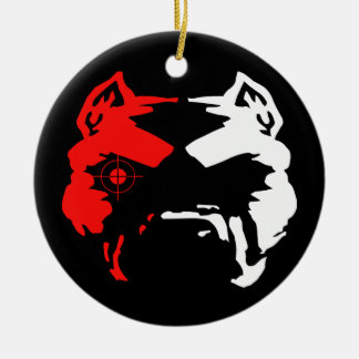 Pitbull Keramisch Ornament