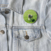 Pitbull-knop Ronde Button 5,7 Cm (In situ)