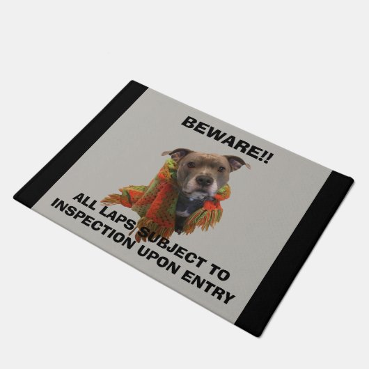 Pitbull Lap Inspector Deurmat (Schuin)