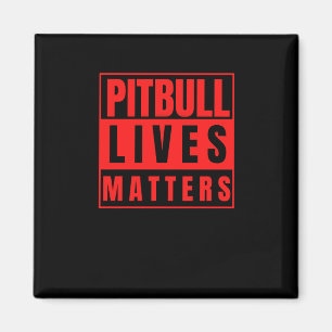 Pitbull Lives - Pitbull Stuff Hondenliefhebber Sti Magneet