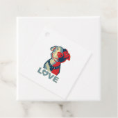 Pitbull - LOVE Bedankjes Labels (In situ)