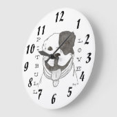 Pitbull Love Clock Grote Klok (Hoek)