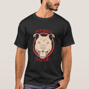 Pitbull Love Dog T-shirt