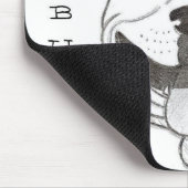 Pitbull Love Mousepad Muismat (Hoek)