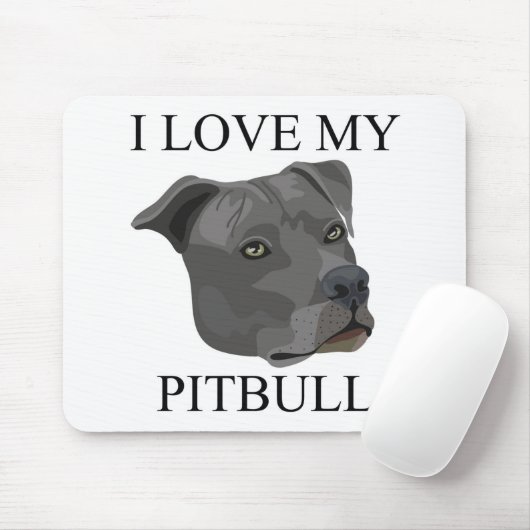 PITBULL Love Muismat (Met muis)