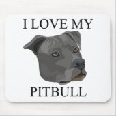PITBULL Love Muismat (Voorkant)