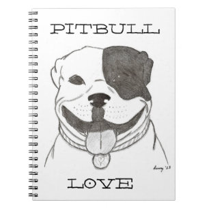 Pitbull Love Notitieboek