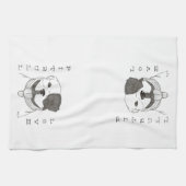 Pitbull Love Serviette de cuisine (Horizontal)