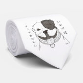 Pitbull Love Stropdas (Opgerold)