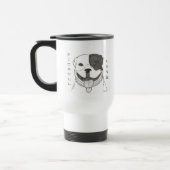 Pitbull Love Travel Mug (Gauche)