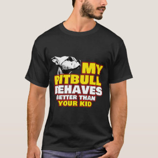 Pitbull Ma Dog Pet Decal Collar Speelgoed Pit Bull T-shirt