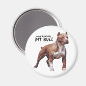 Pitbull Magneet (Voorkant / Achterkant)