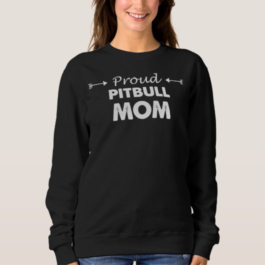 Pitbull mam cadeau trui (Voorkant)