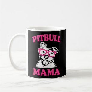 Pitbull Mama Vrouwen Pit Bull Hond Mam Roze Hoodie Koffiemok