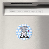 Pitbull met ventilator magneet (Insitu (Vaatwasser))