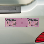 Pitbull MOM Bumpersticker (Op auto)