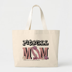 Pitbull MOM Grote Tote Bag