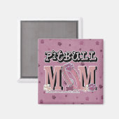 Pitbull MOM Magneet (Voorkant / Achterkant)