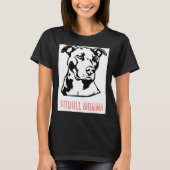 Pitbull Momma T-shirt (Voorkant)