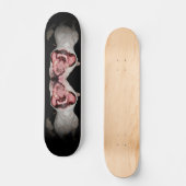 Pitbull Mouth Skateboard (Voorkant)