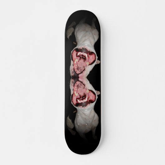 Pitbull Mouth Skateboard (Voorkant)