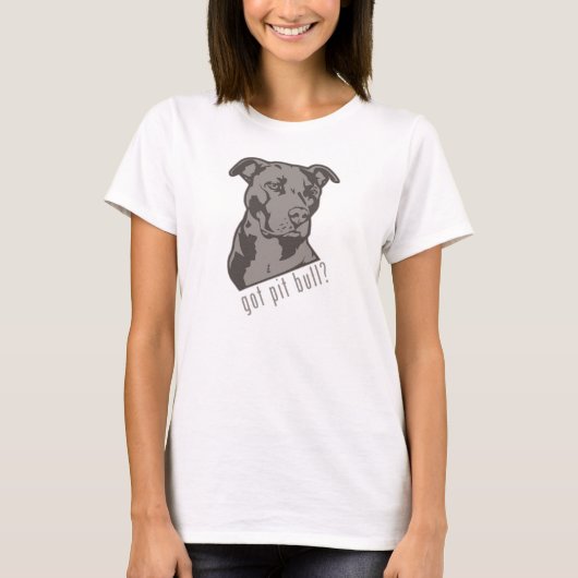 Pitbull obtenu ? T-shirt (Devant)