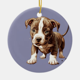 Pitbull Ornament  cadeau