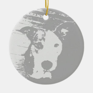 PITBULL ORNAMENT PITTY
