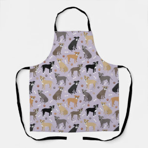 Pitbull Paws and Botten Apron Schort