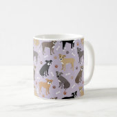 Pitbull Paws and Botten Coffee Mok (Voorkant rechts)