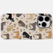Pitbull Paws and Botten Hoesje-Mate iPhone Case (Achterkant (horizontaal))