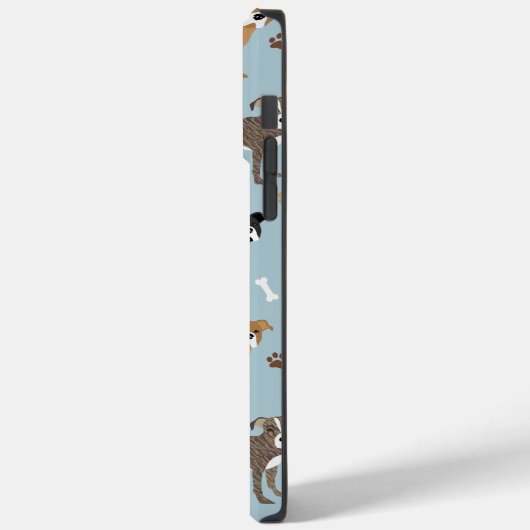 Pitbull Paws en Botten Case-Mate iPhone Case (Achterkant / Links)