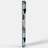 Pitbull Paws en Botten Case-Mate iPhone Case (Achterkant / Rechts)