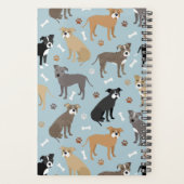 Pitbull Paws en Botten Planner (Achterkant)
