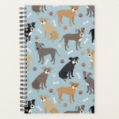 Pitbull Paws en Botten Planner (Voorkant)