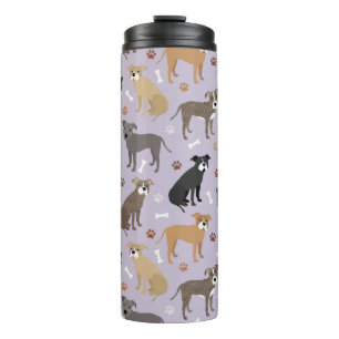Pitbull Paws en Botten Thermal Tumbler Thermosbeker
