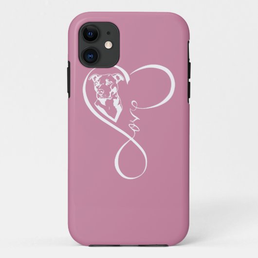 Pitbull Perfect Heartbeat 2017 iPhone / iPad case (Achterkant)