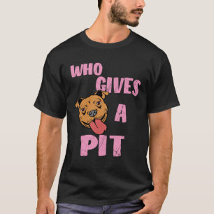 Pitbull Pit Bull van vrouwen die een foto geeft T-shirt