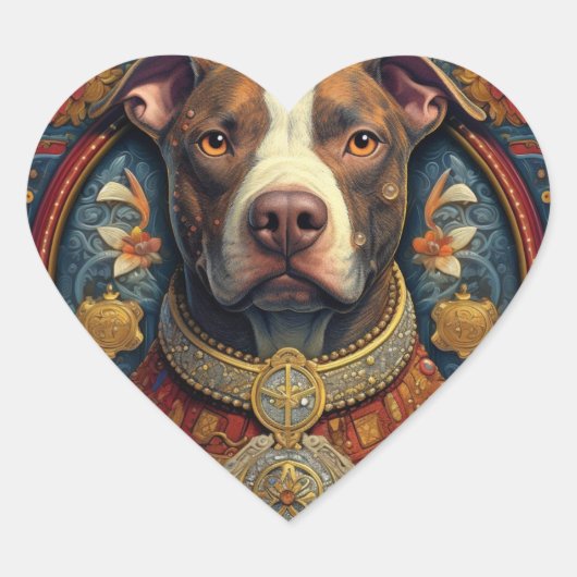 Pitbull "Pittie" Sticker (Voorkant)