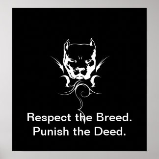 Pitbull Poster. Poster