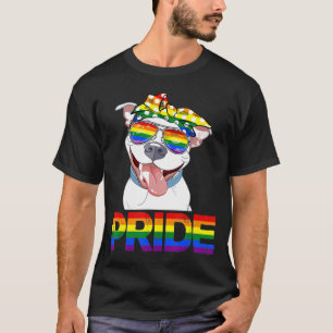 Pitbull Pride Lgbt Pride Pitbull Gay Lesbian T-shirt
