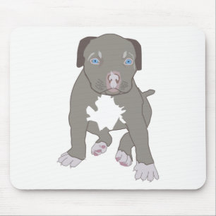 Pitbull Pup Muismat