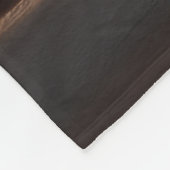 Pitbull Puppy Herfst Delight Pompoen Fleece Deken (Hoek)