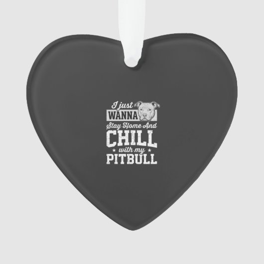 Pitbull Reste à la Maison et Design Chill (devant)