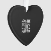 Pitbull Reste à la Maison et Design Chill (devant)