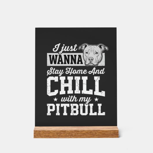 Pitbull Reste à la Maison et Design Relax (Recto)
