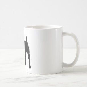 Pitbull Silhouette Koffiemok